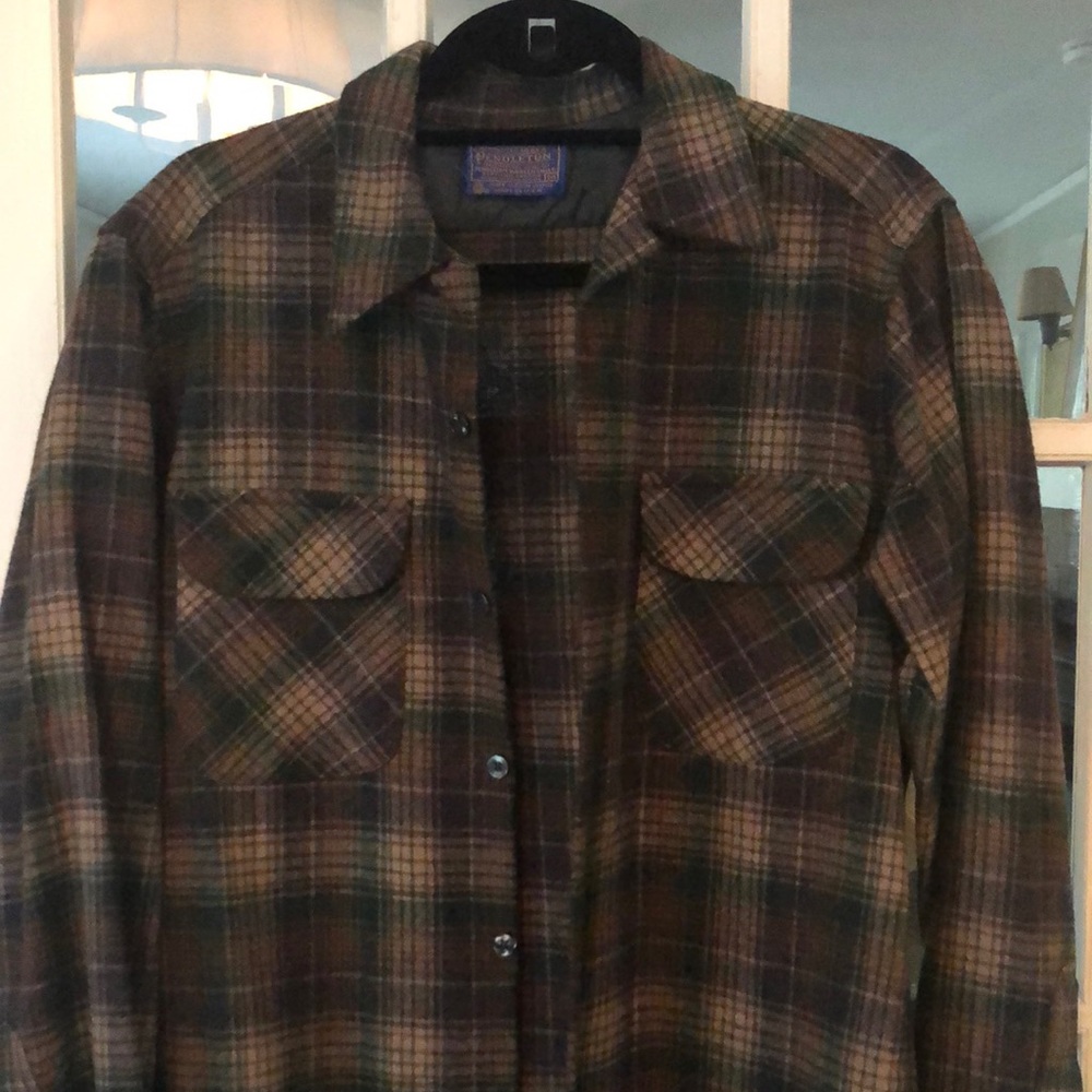 Vintage Pendleton wool over shirt / shacket